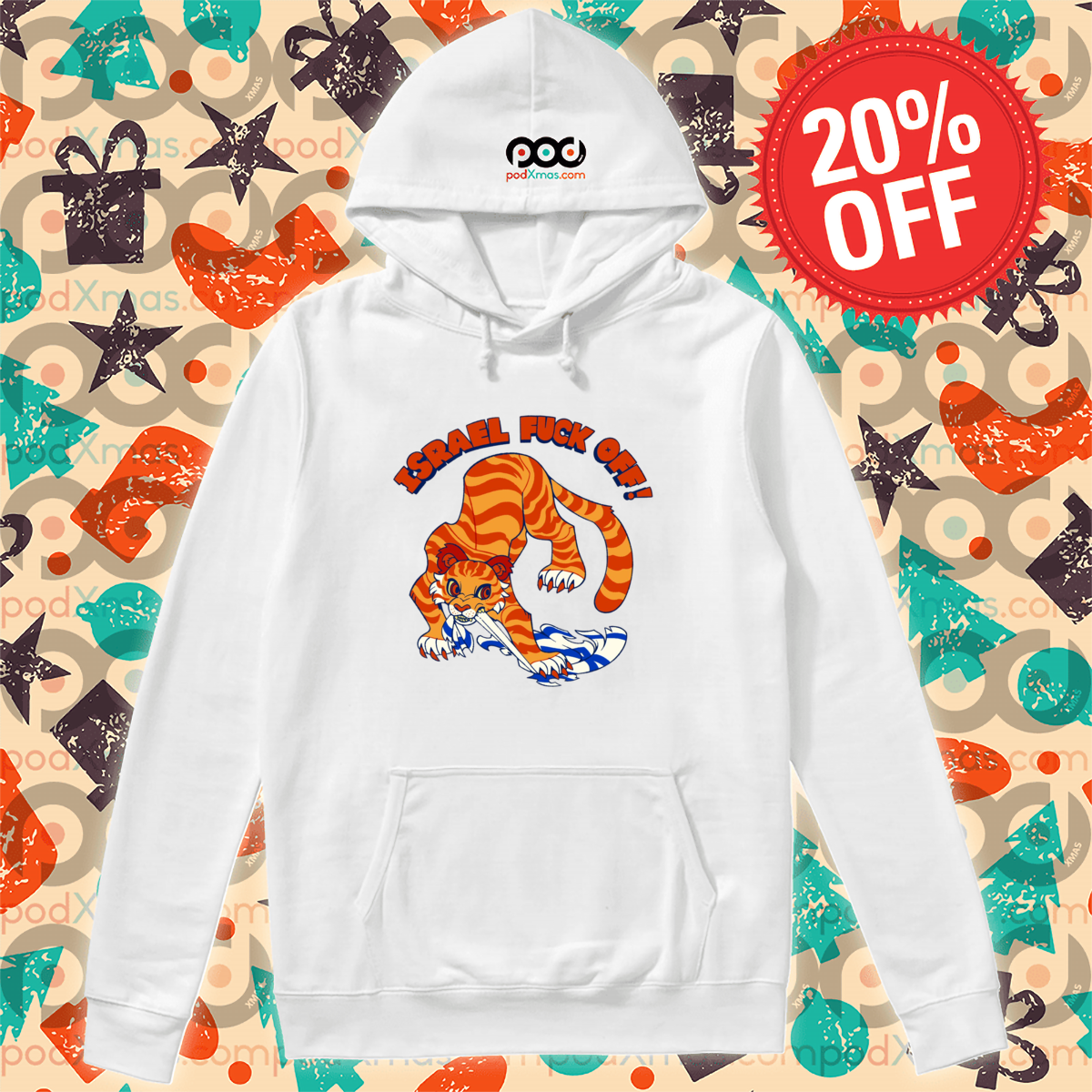Tiger Israel Fuck Off 2024 Shirt