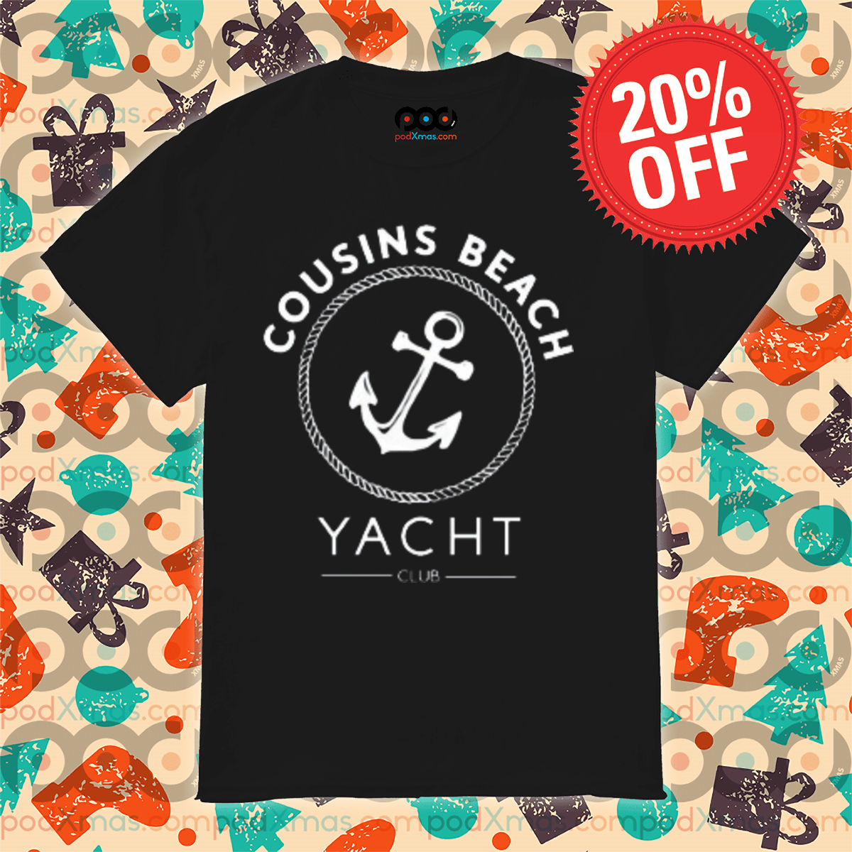 Anchor Cousins Beach Yacht 2024 Shirt