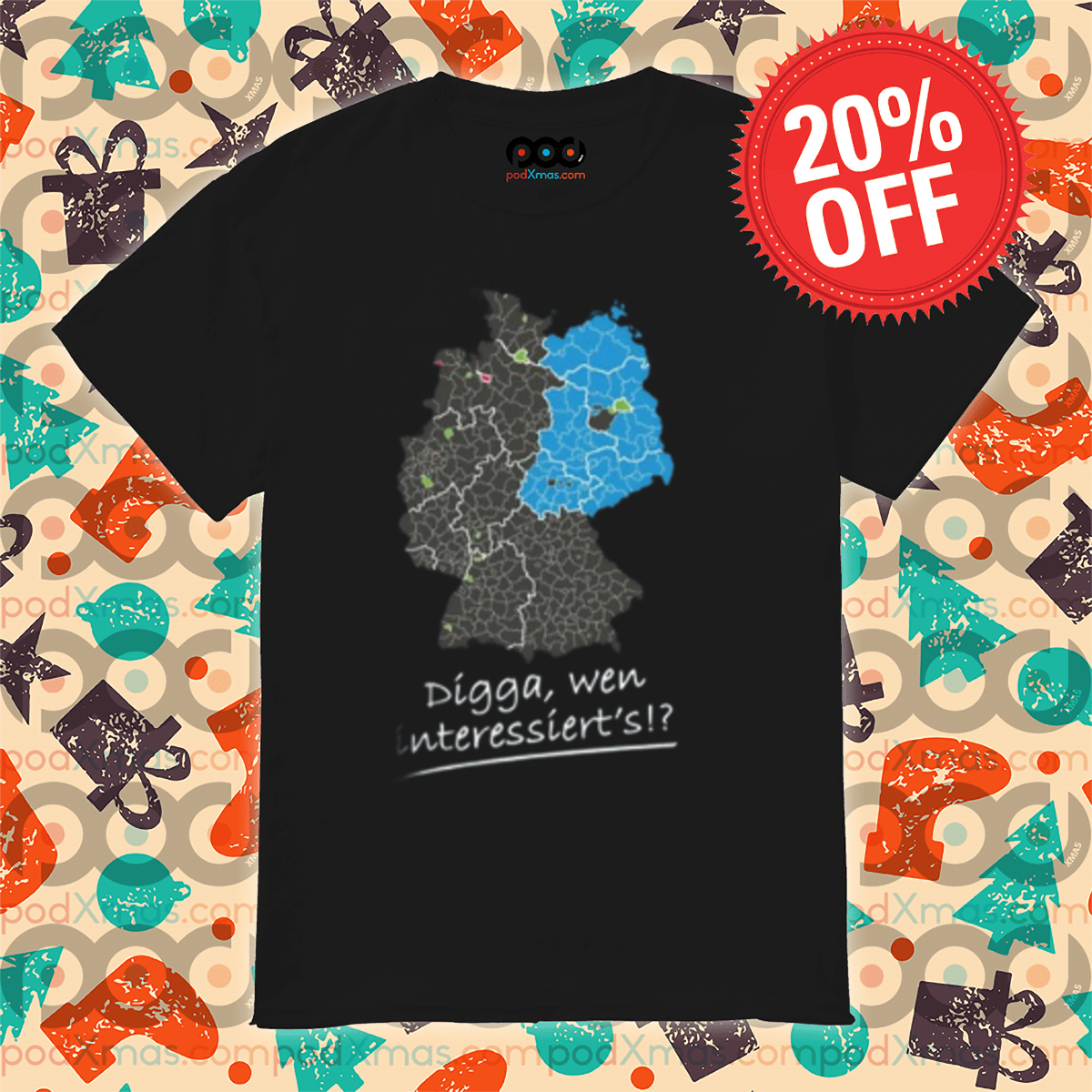 Digga Wen Interessiert 2024 Shirt