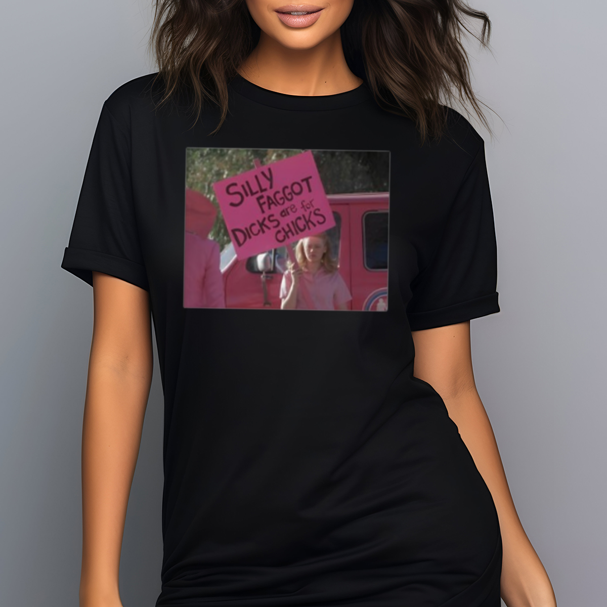 Silly Faggot Dicks Are For Chicks Shirt