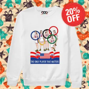 Olympic American Flag 2024 The Only Player That Matters Shirt