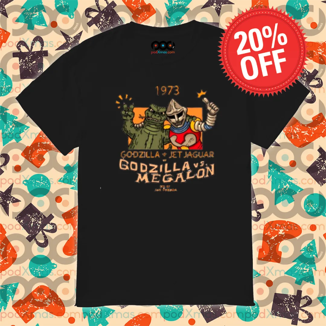 Godzilla Jet Jaguar Godzilla Vs Megalon Ultraman Shirt