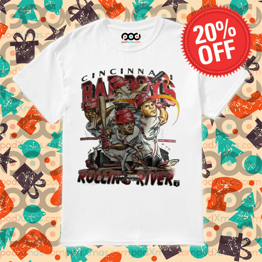 Cincinnati Baeboys Rollin On The River Shirt