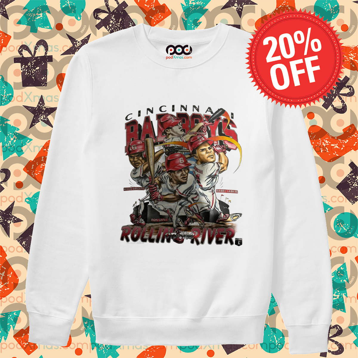 Cincinnati Baeboys Rollin On The River Shirt