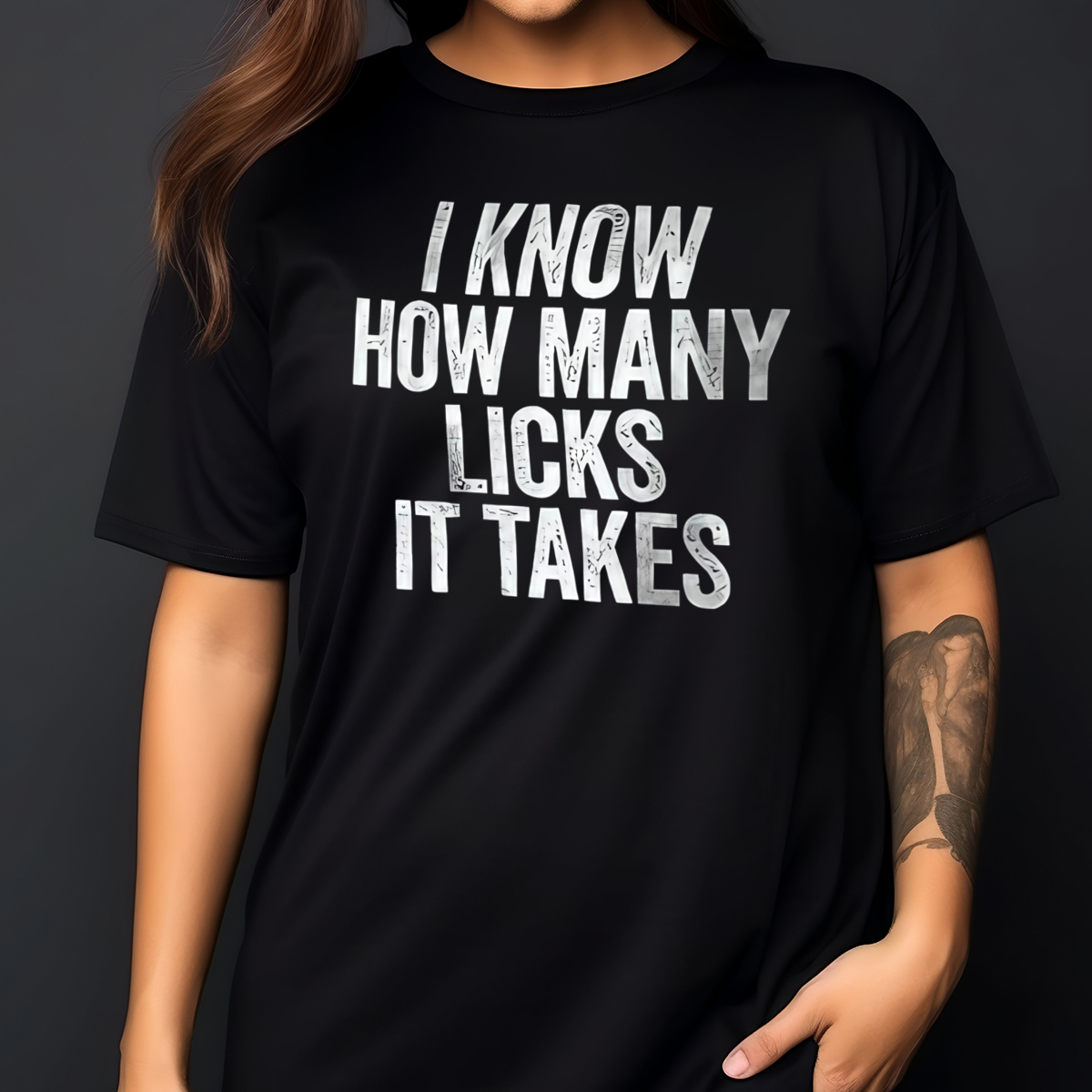 I Know How Many Licks It Takes Vintage Shirt