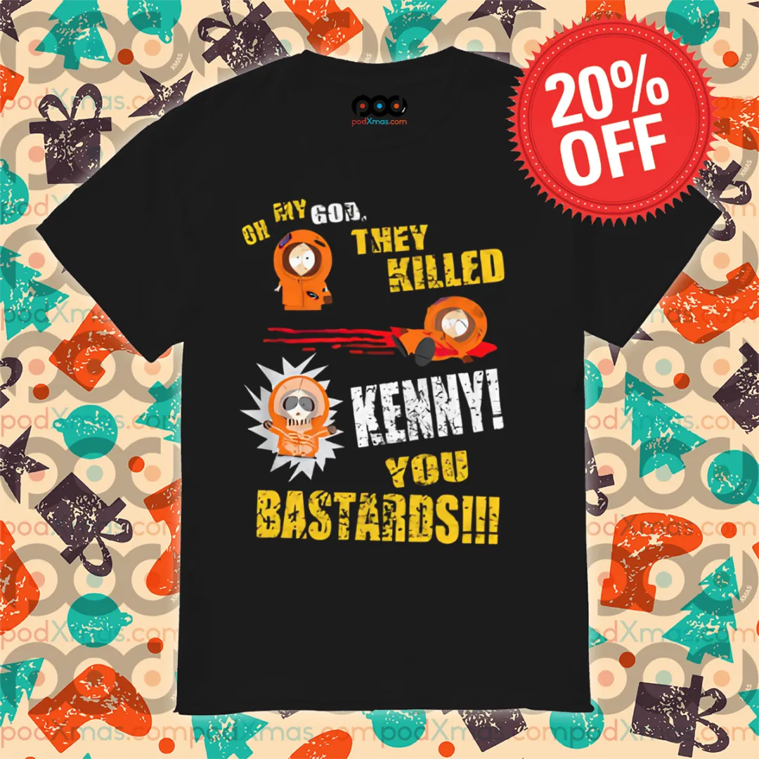 South Park Oh My God They Killed Kenny You Bastards Vintage Shirt