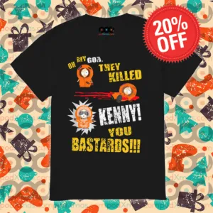 South Park Oh My God They Killed Kenny You Bastards Vintage Shirt