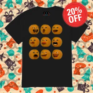 Annoying Orange Funny Face Emoji Shirt
