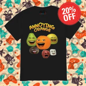 Fruit Smile Funny Face Annoying Orange Shirt