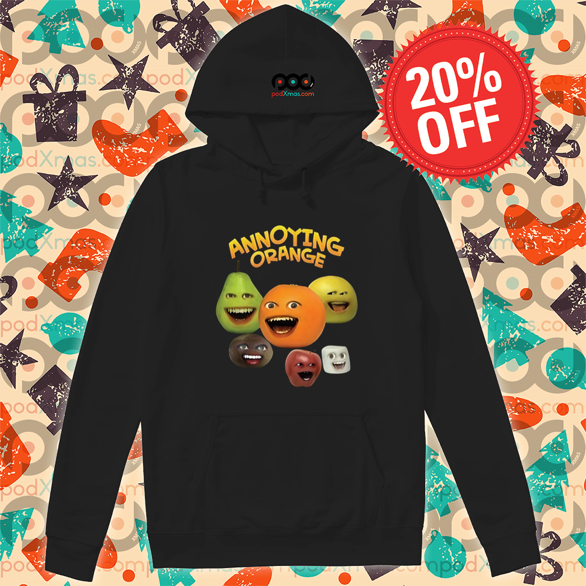 Fruit Smile Funny Face Annoying Orange Shirt