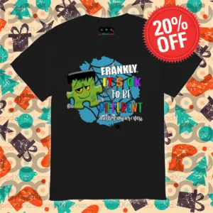 Hulk Frankly It's Ok To Be Different Autism Awareness Shirt