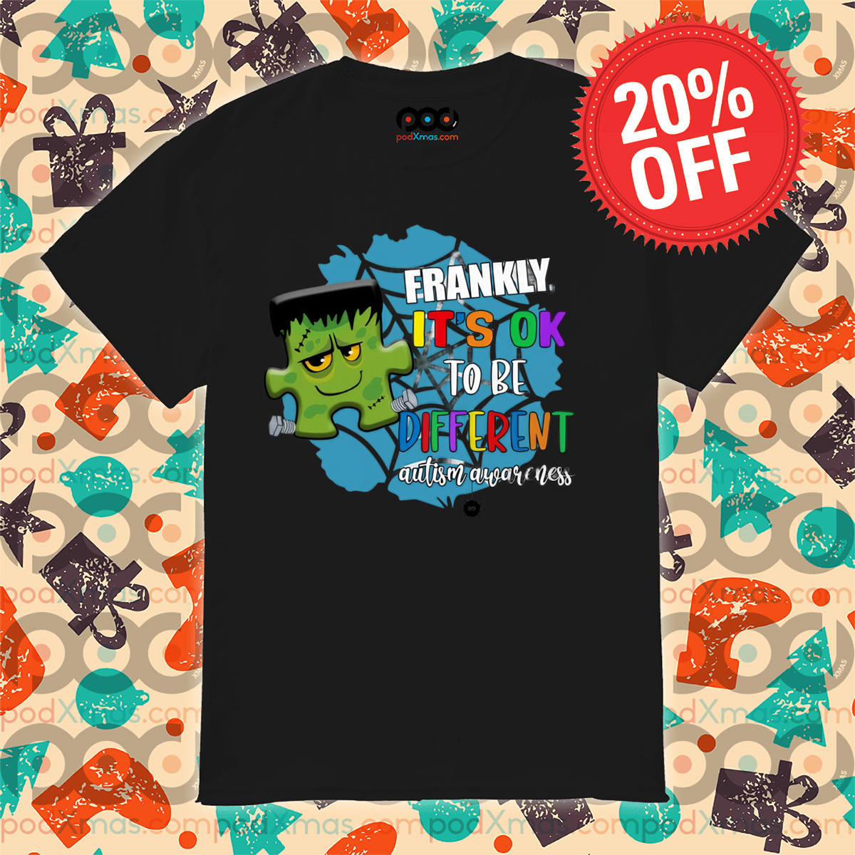 Hulk Frankly It's Ok To Be Different Autism Awareness Shirt