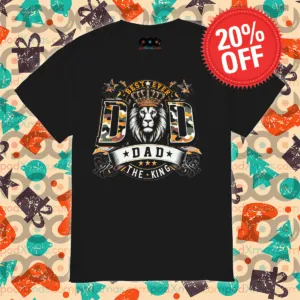 Lion Dad Best Ever The King 2024 Shirt