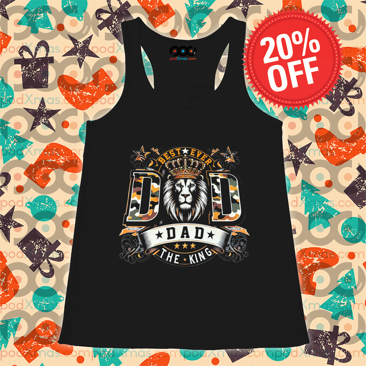 Lion Dad Best Ever The King 2024 Shirt