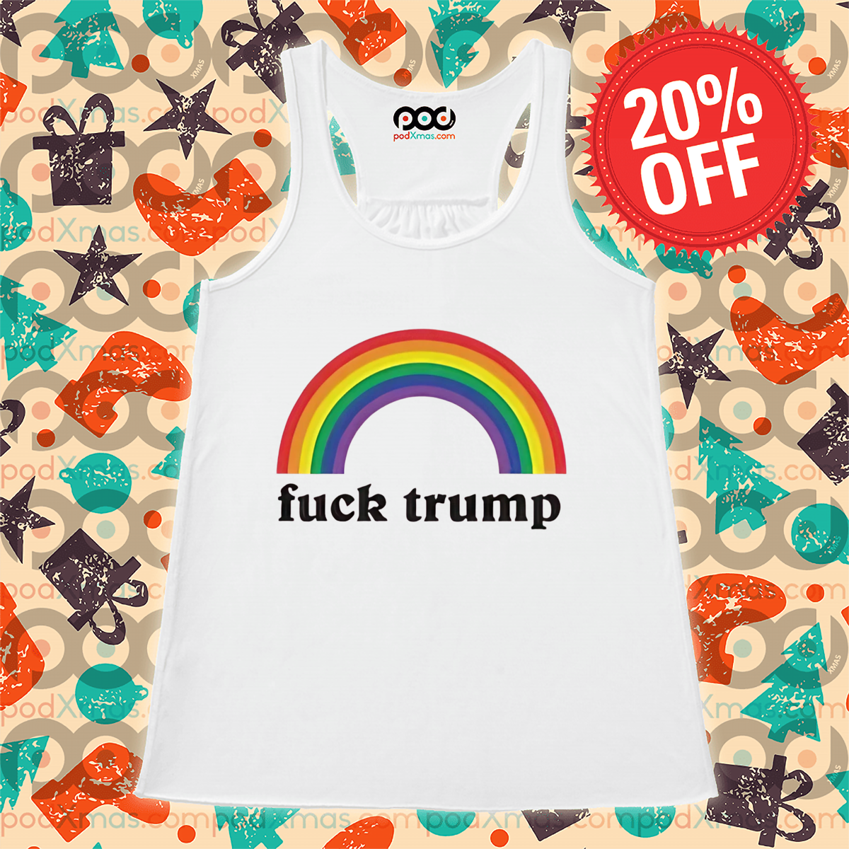 Rainbow Fuck Trump Shirt