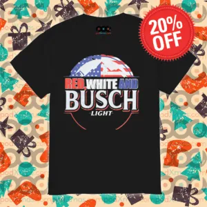 Red White And Busch Light Shirt