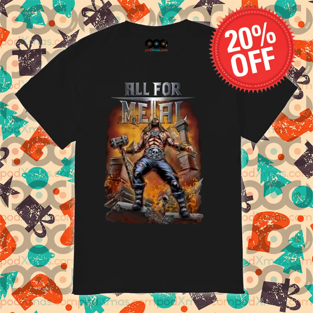 All For Metal Warrior 2024 Shirt