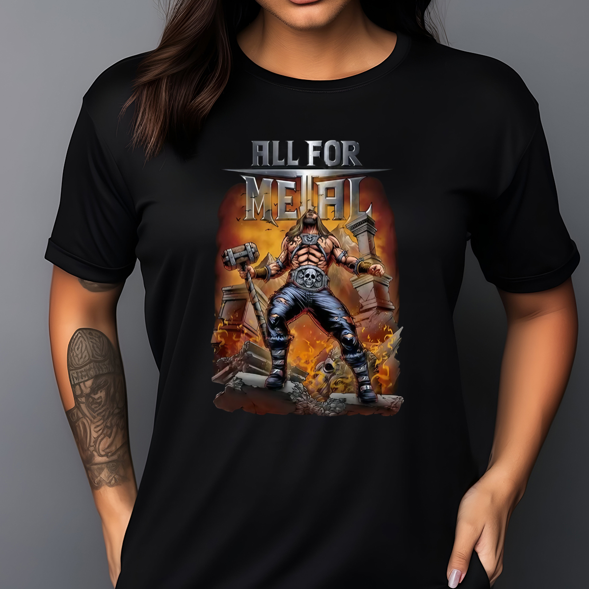All For Metal Warrior 2024 Shirt