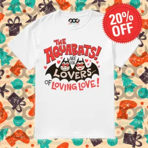 Bat Couple The Aquabats Are For Lovers Of Loving Love 2024 Shirt