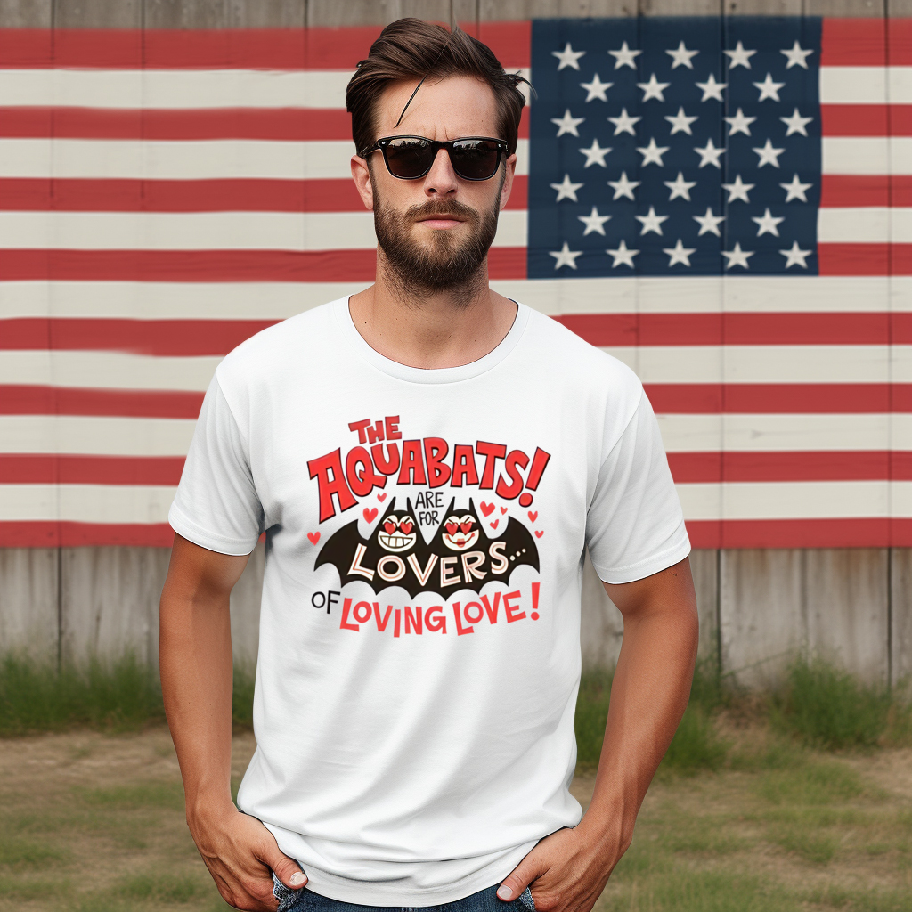 Bat Couple The Aquabats Are For Lovers Of Loving Love 2024 Shirt