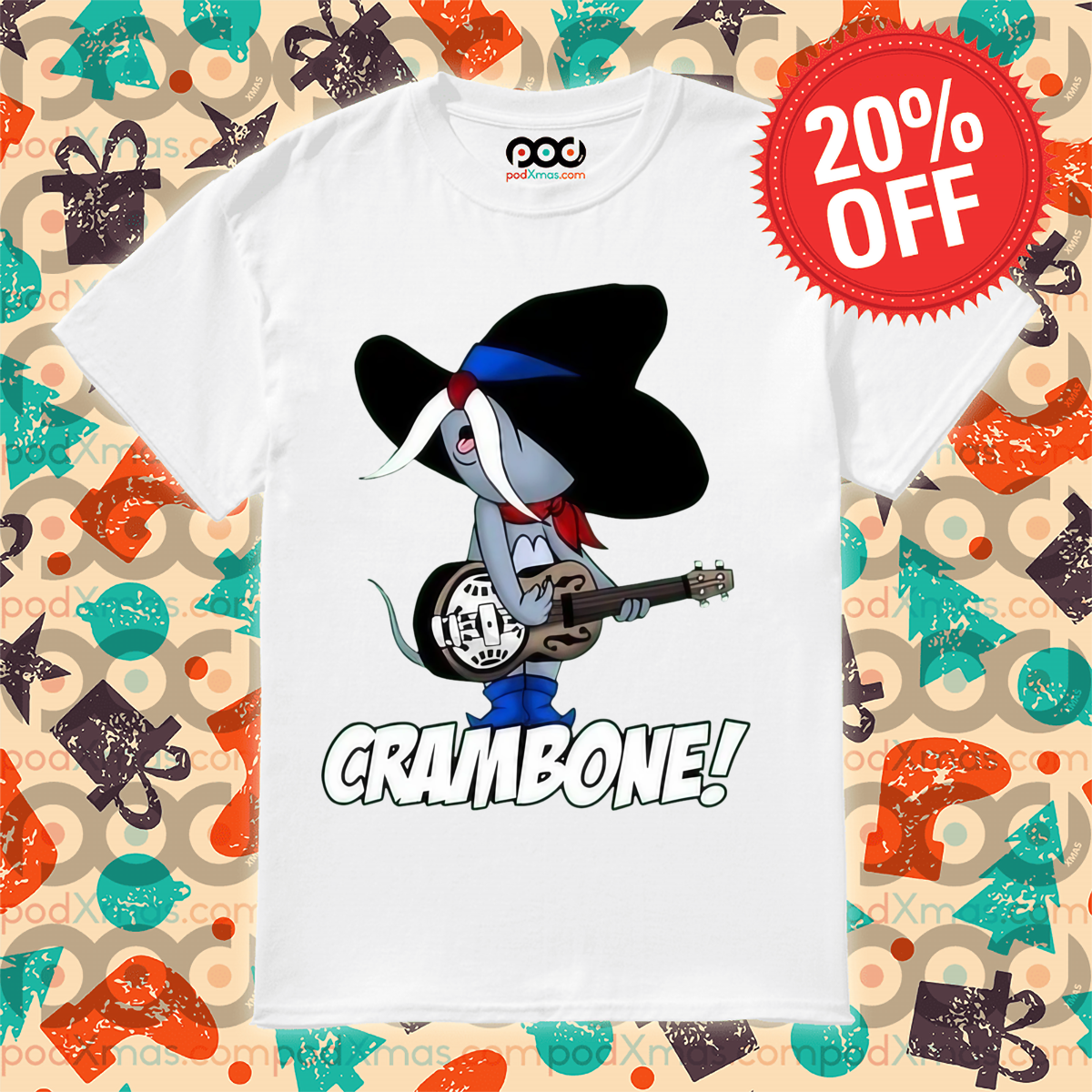 Crambone Play Guitar 2024 Shirt