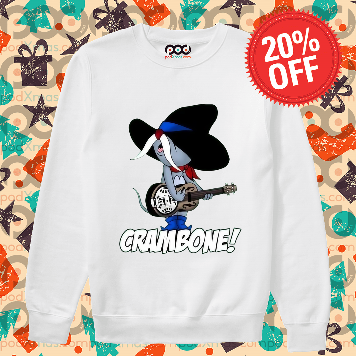 Crambone Play Guitar 2024 Shirt