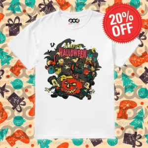 Disney Characters Mickey Mouse Happy Halloween 2024 Shirt