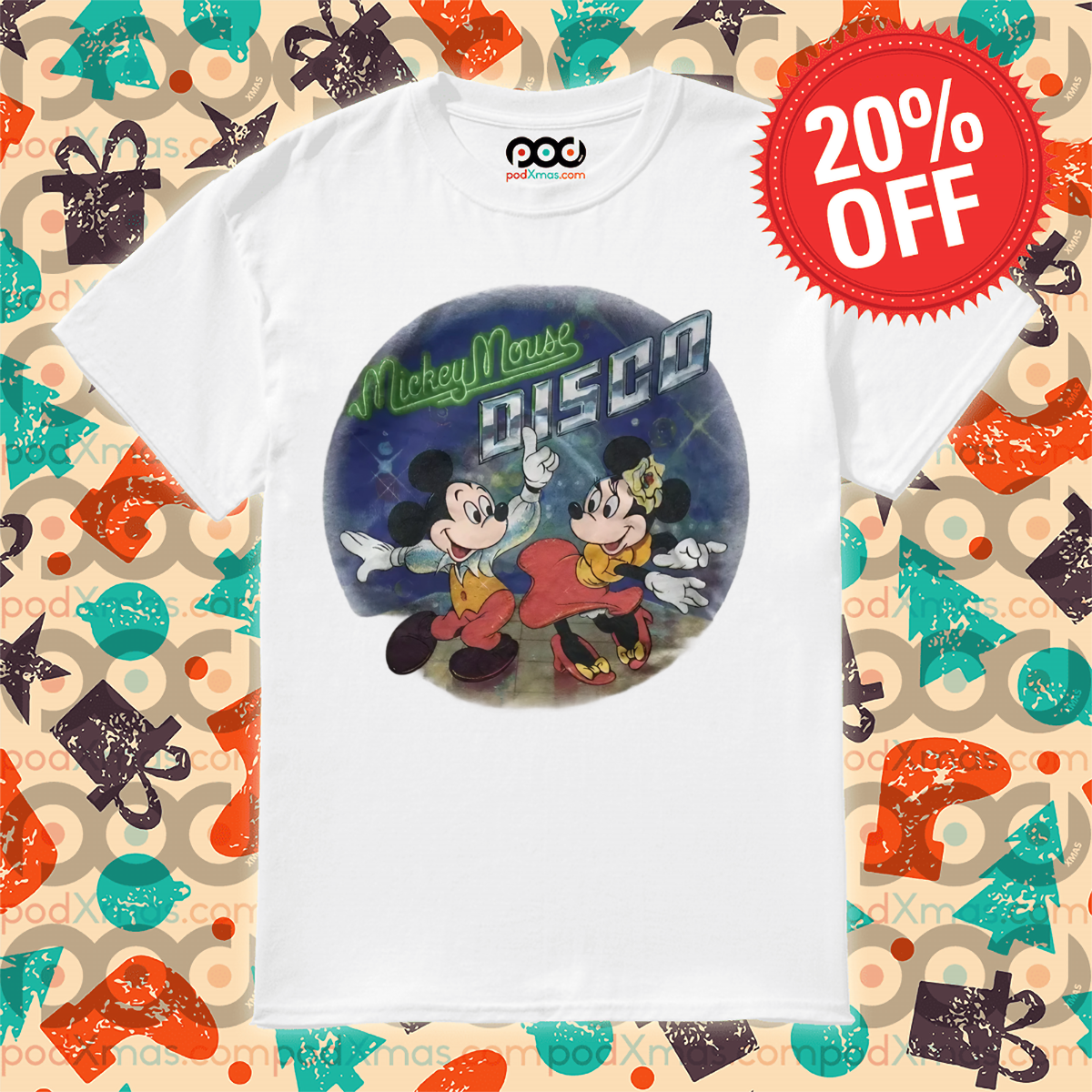 Disney Mickey Mouse Disco 2024 shirt