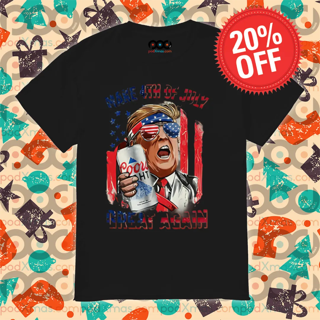 Donald Trump Make 4th Of July Great Again 2024 Shirt