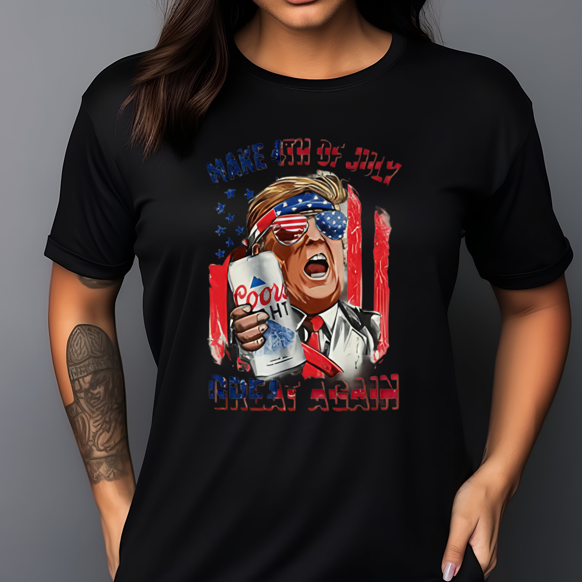 Donald Trump Make 4th Of July Great Again 2024 Shirt