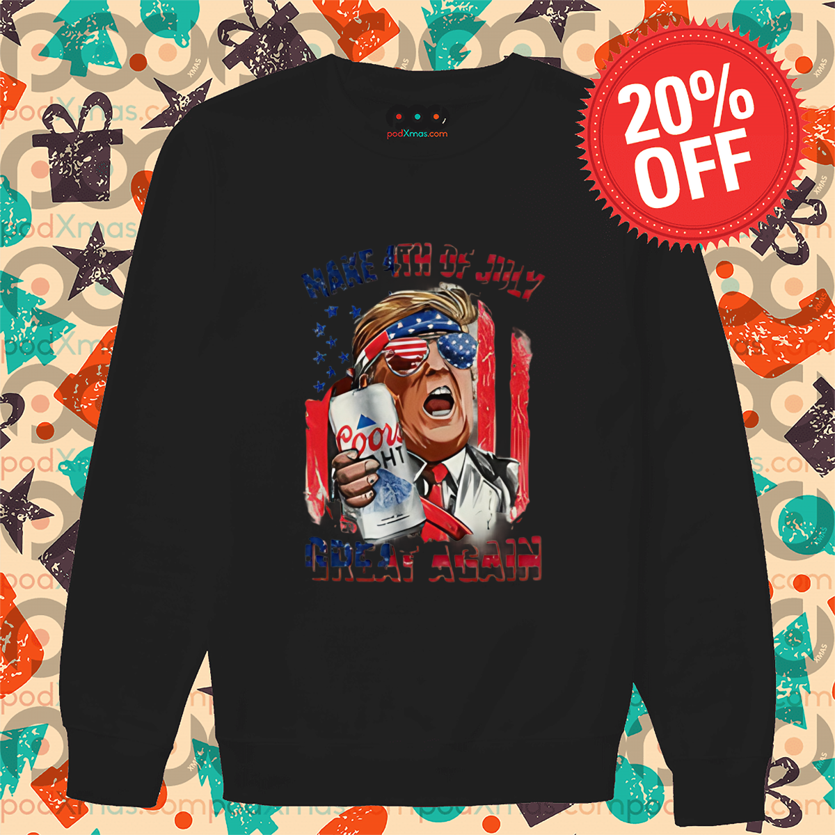 Donald Trump Make 4th Of July Great Again 2024 Shirt