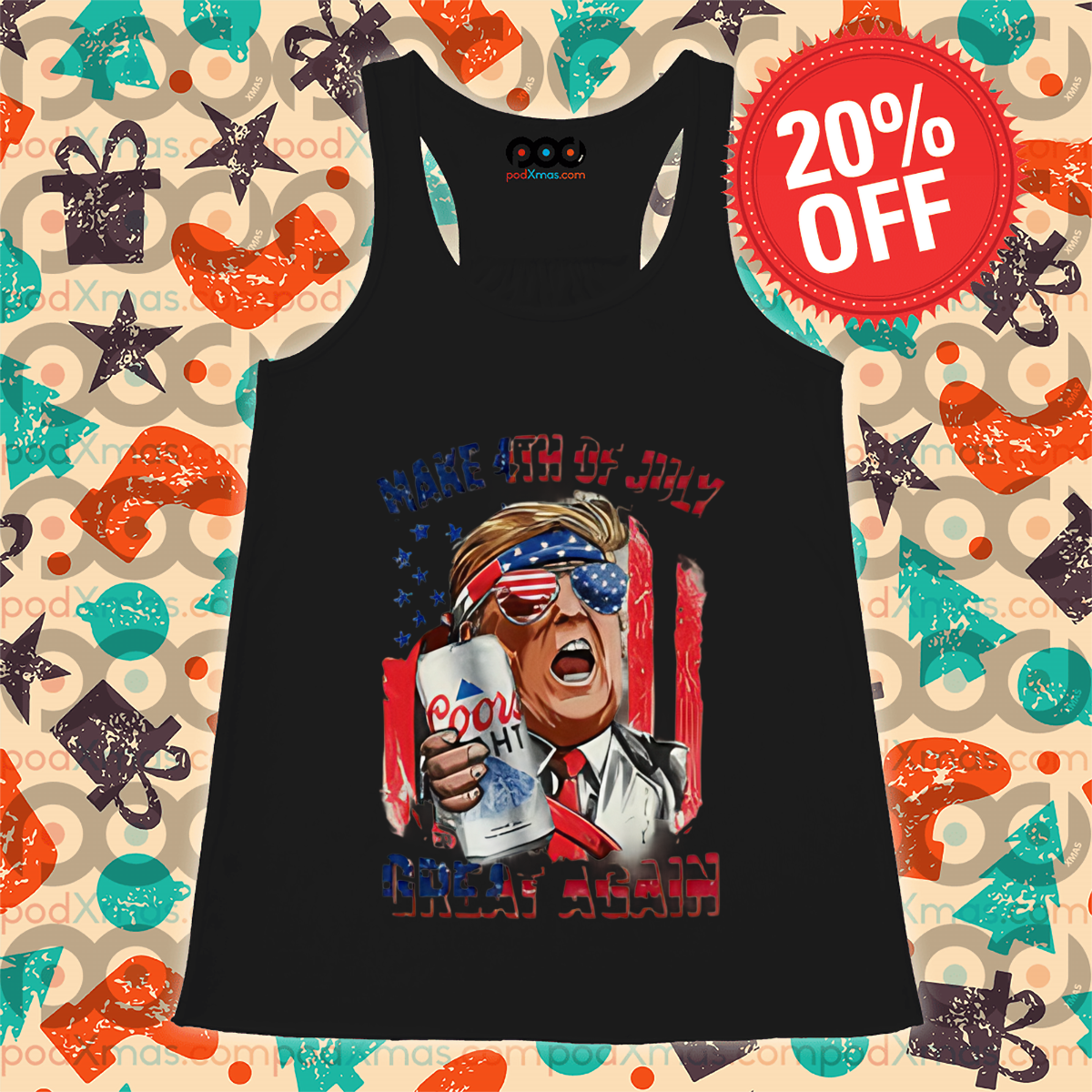 Donald Trump Make 4th Of July Great Again 2024 Shirt