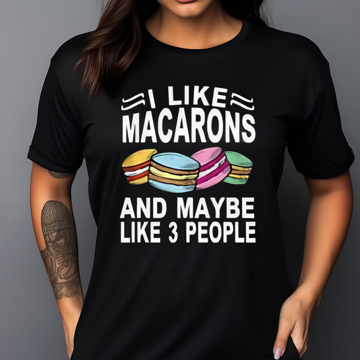 I Like Macarons And Maybe Like 3 People 2024 Shirt