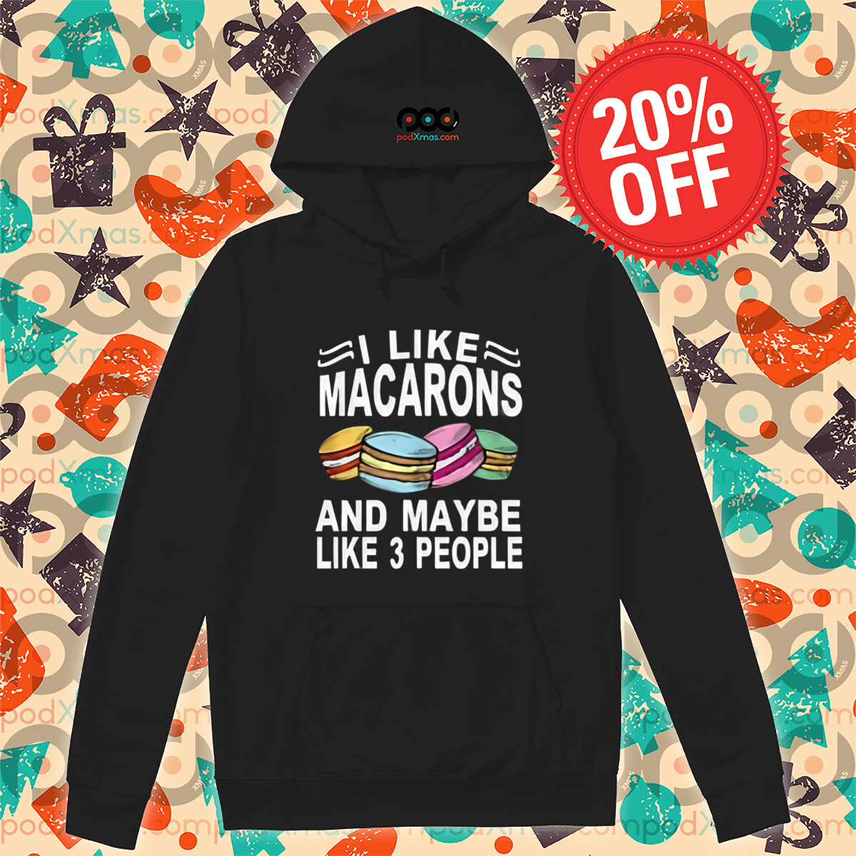 I Like Macarons And Maybe Like 3 People 2024 Shirt