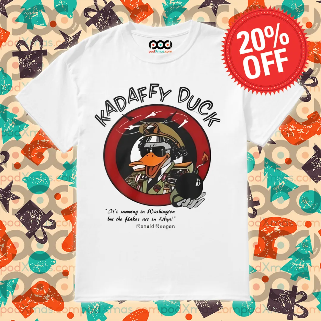 Kadafa Duck Ronald Regan 2024 Shirt