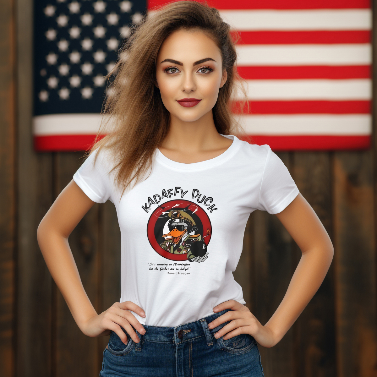 Kadafa Duck Ronald Regan 2024 Shirt