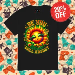 Sunflower Hippies Be You The World Will Adjust 2024 Shirt