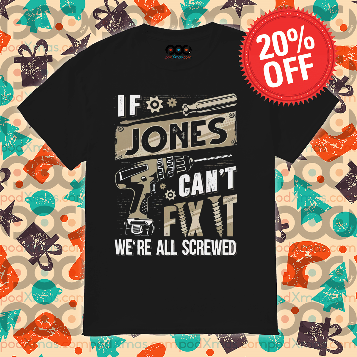 If Jones Can't Fix It We're All Screwed Vintage 2024 Shirt-topaz-enhance