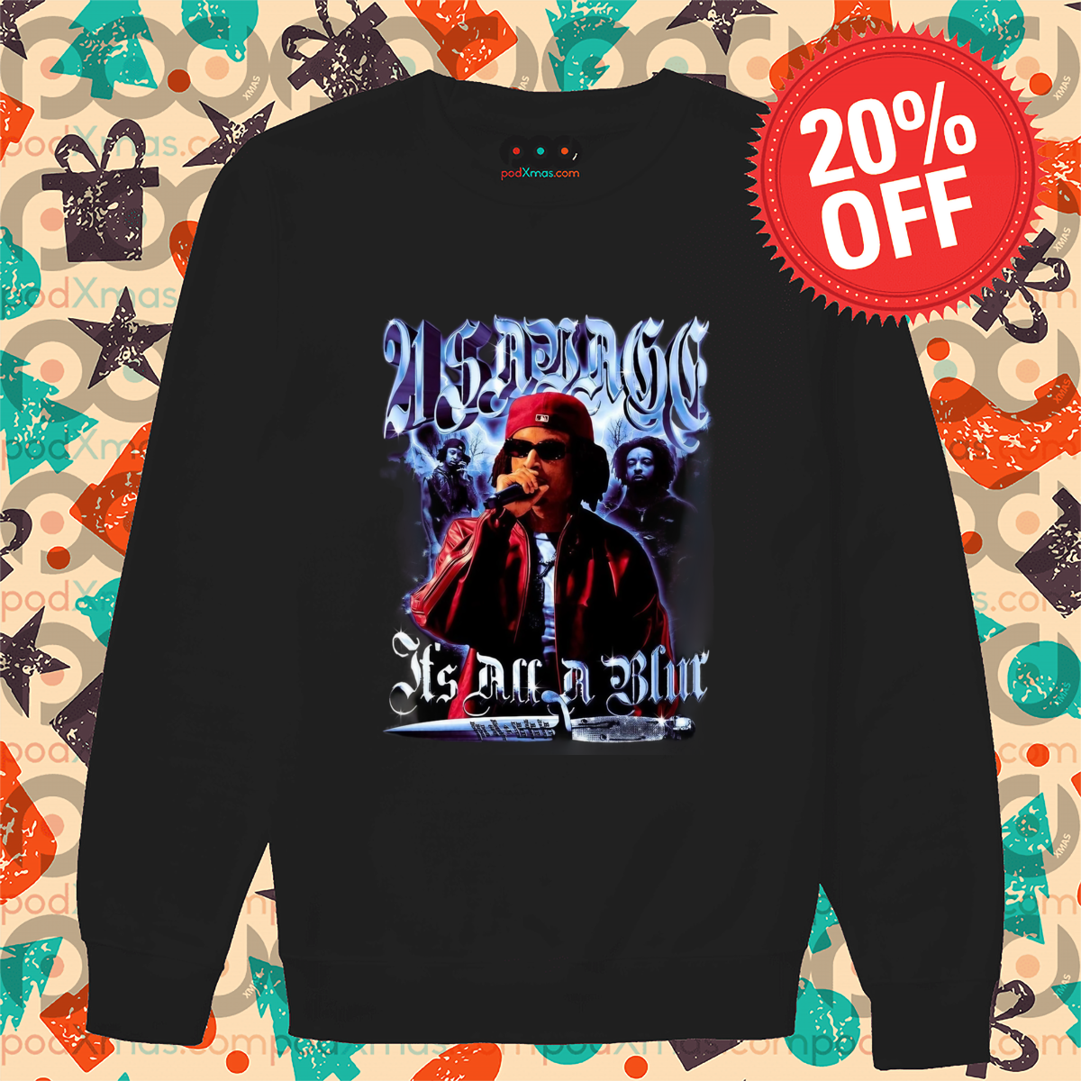 21 Savage It's All A Blur 2024 Shirt