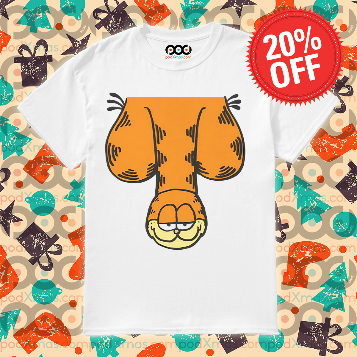 Garfield Dick Head Funny 2024 Shirt