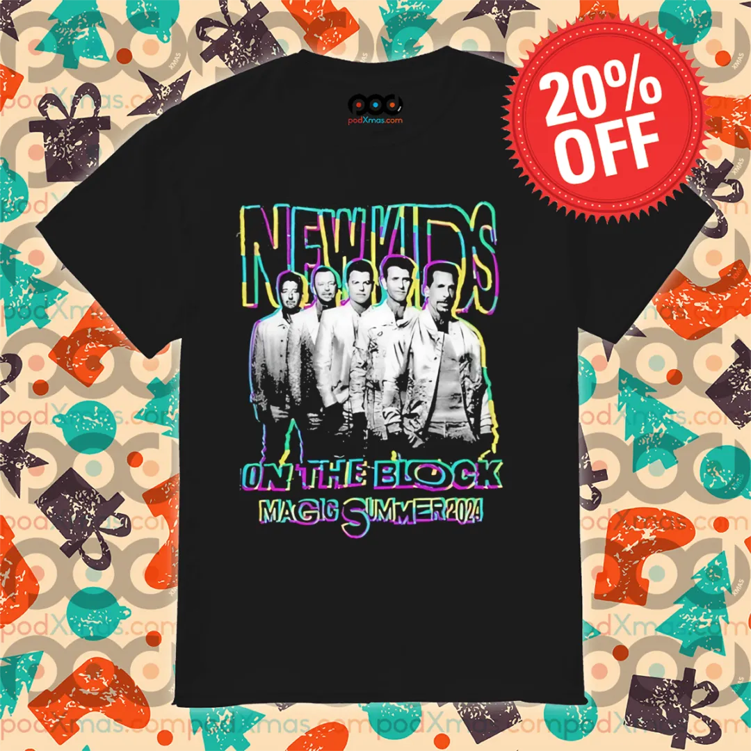 New Kids on the Block Magic Summer 2024 Tour Shirt