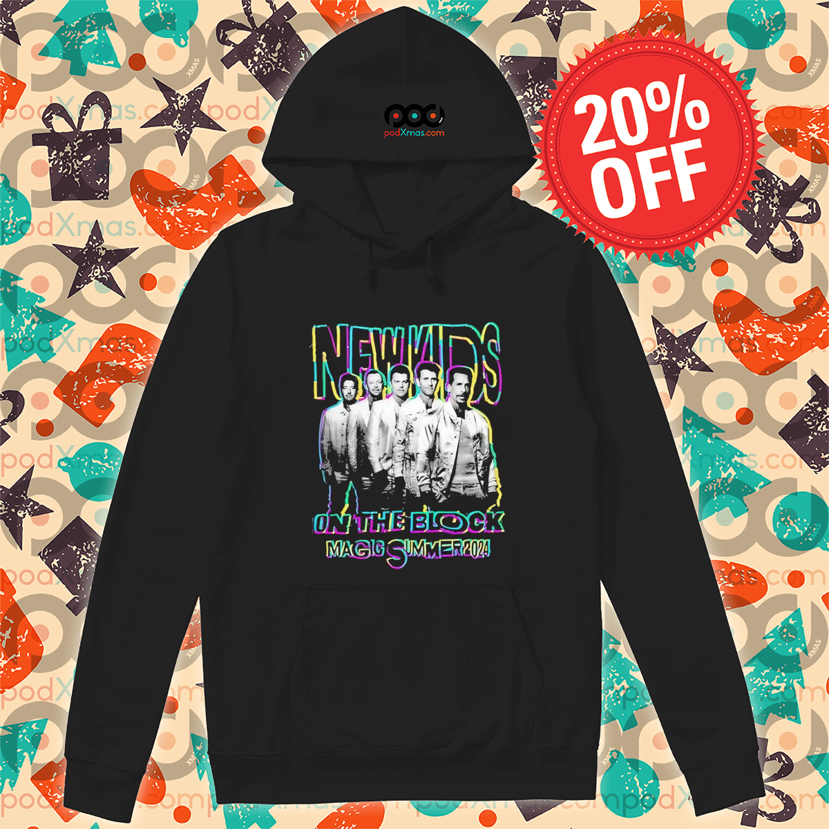 New Kids on the Block Magic Summer 2024 Tour Shirt