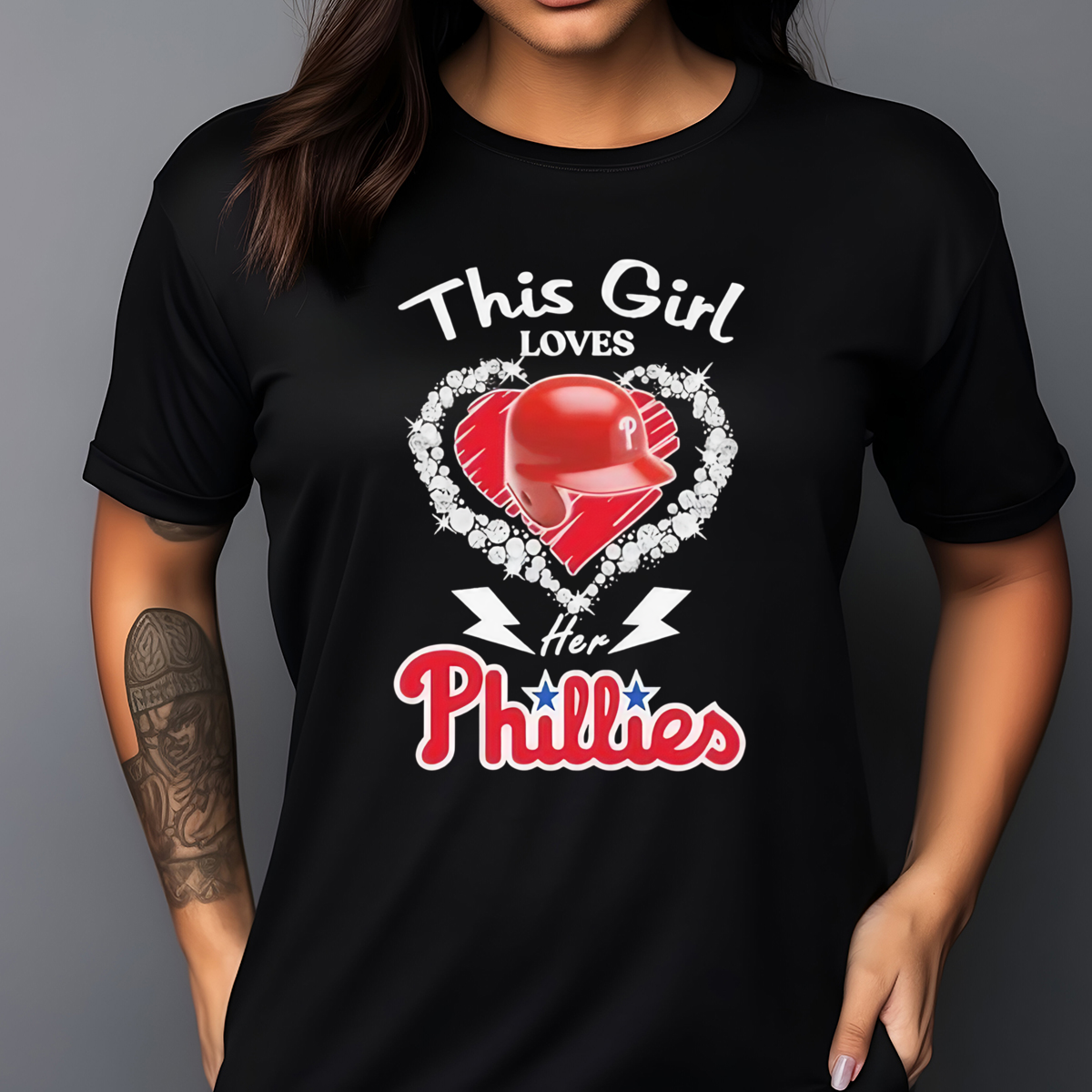 Philadelphia Phillies This Girl Love Her Phillies 2024 Shirt