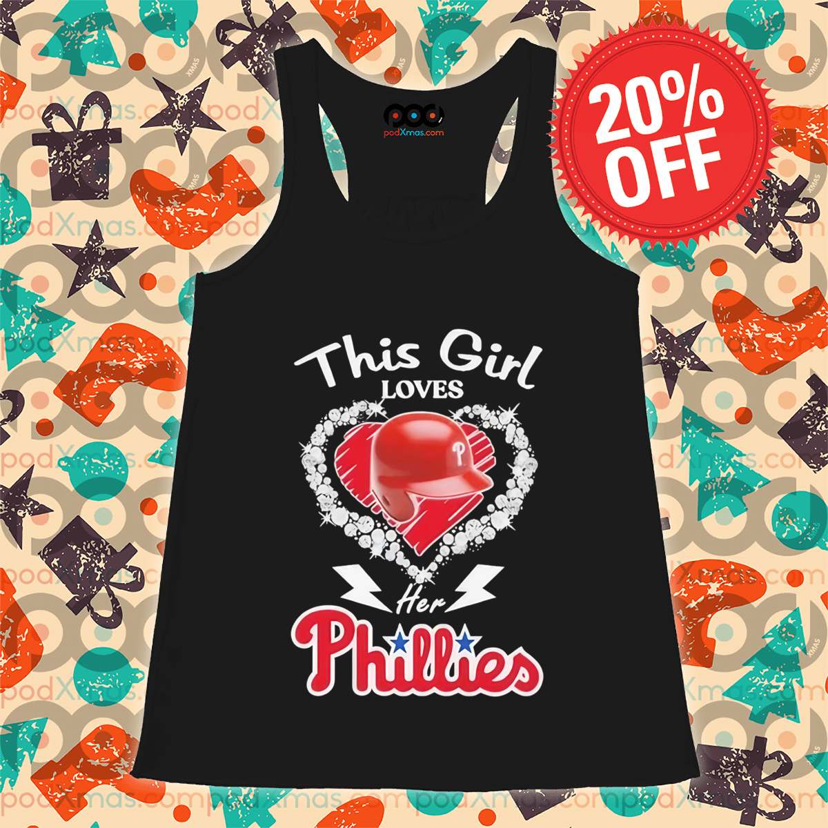 Philadelphia Phillies This Girl Love Her Phillies 2024 Shirt