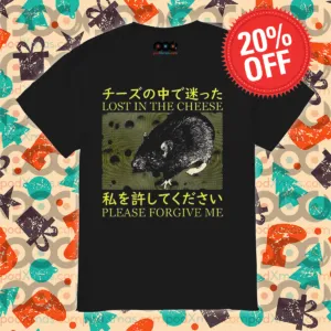 Rat Lost In The Cheese Please Forgive Me 2024 Shirt