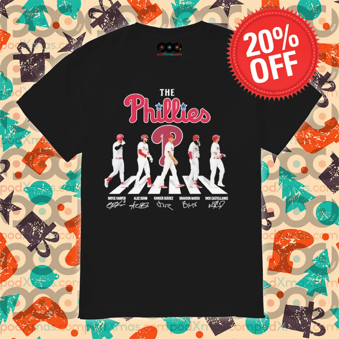 The Philadelphia Phillies Cross Walk Signature 2024 Shirt