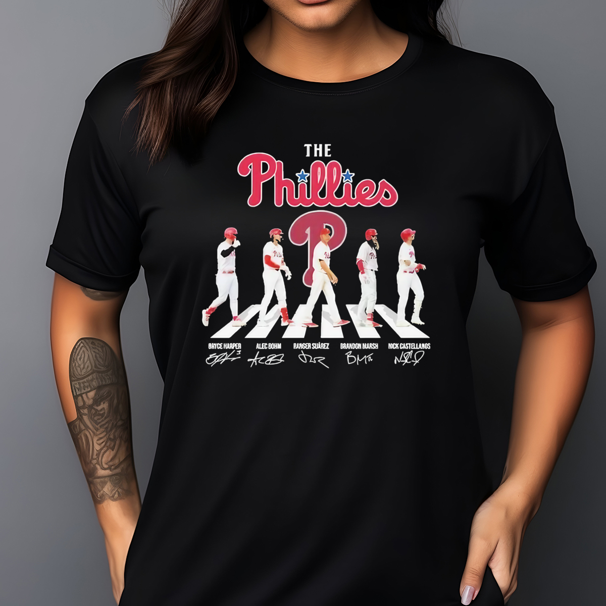 The Philadelphia Phillies Cross Walk Signature 2024 Shirt