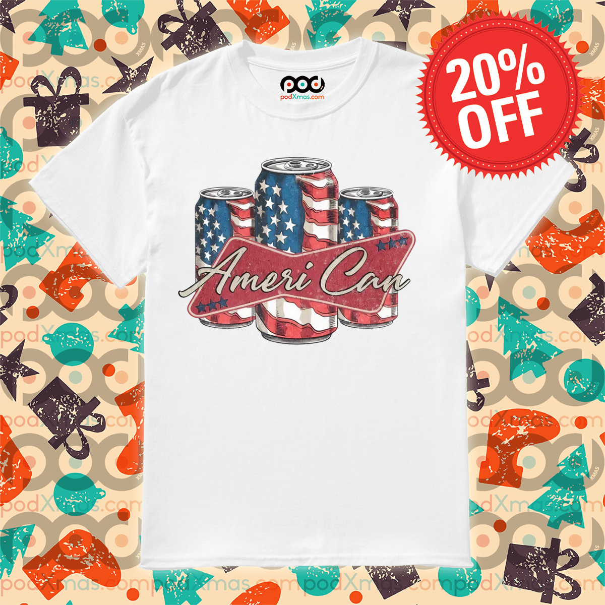 4th Of July Ameri Can 2024 Shirt