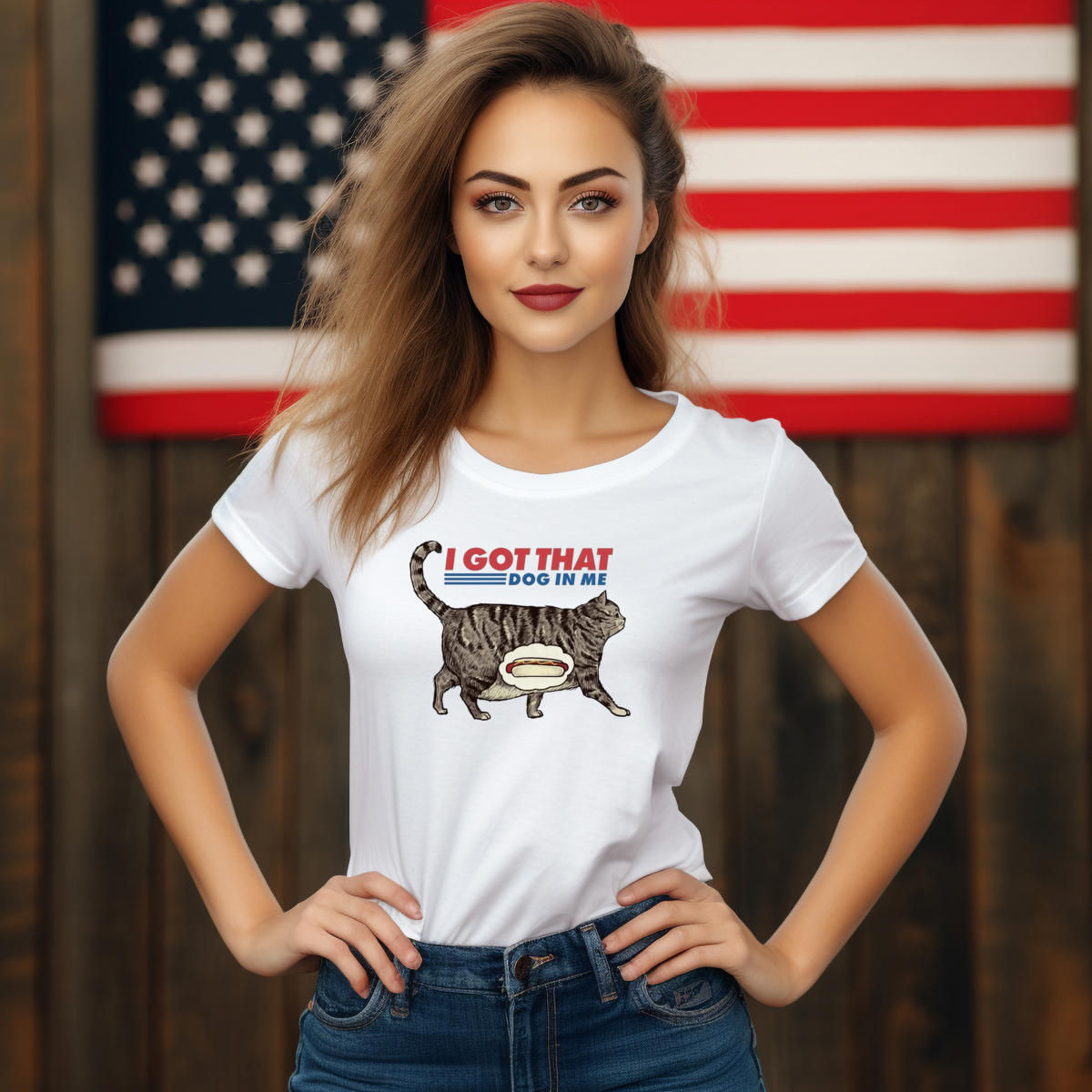 Cat I Got That Dog In Me 2024 Shirt