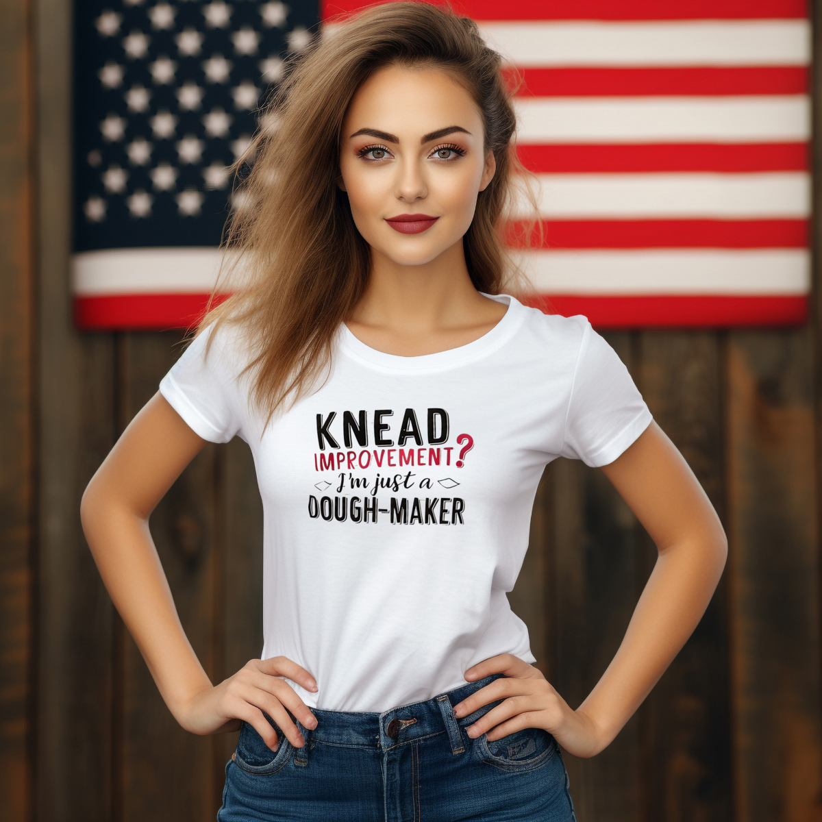 Knead Improvement I Am Just Dough Maker Shirt